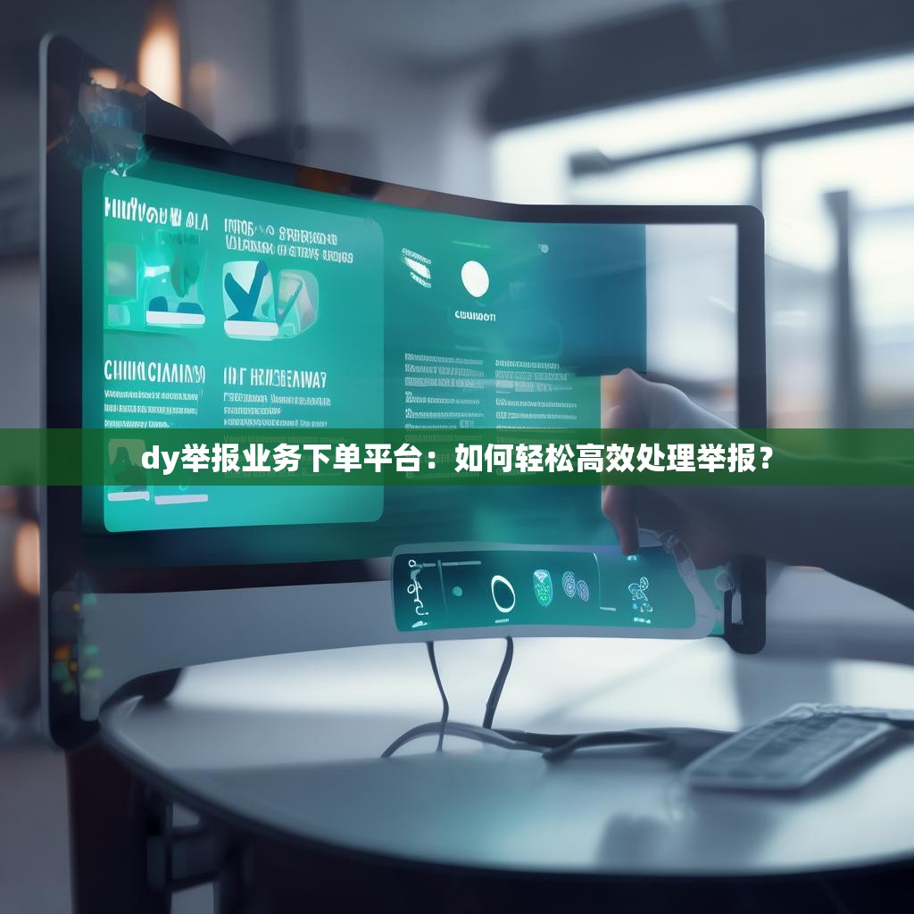 dy举报业务下单平台：如何轻松高效处理举报？