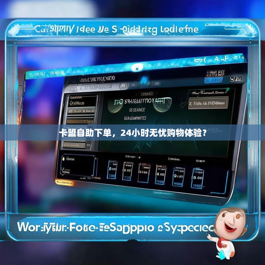 卡盟自助下单，24小时无忧购物体验？