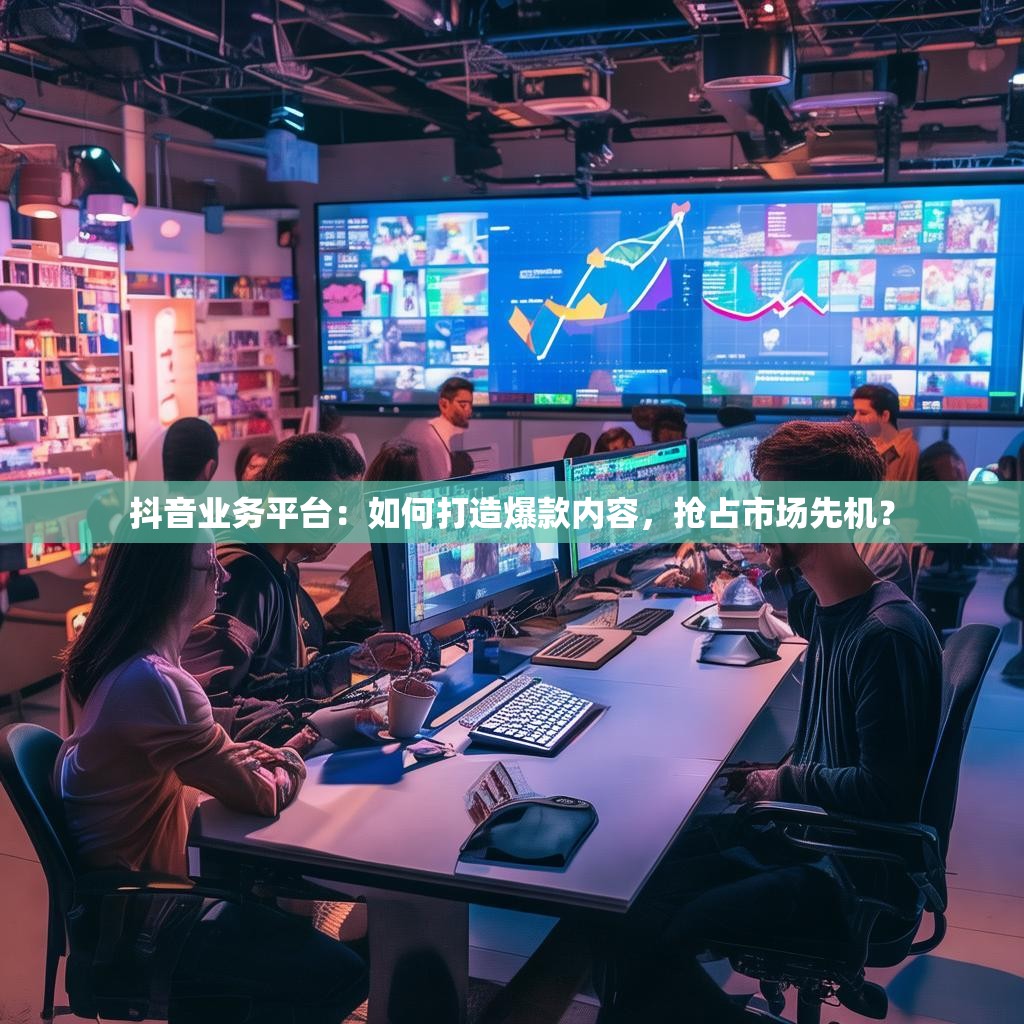 抖音业务平台：如何打造爆款内容，抢占市场先机？