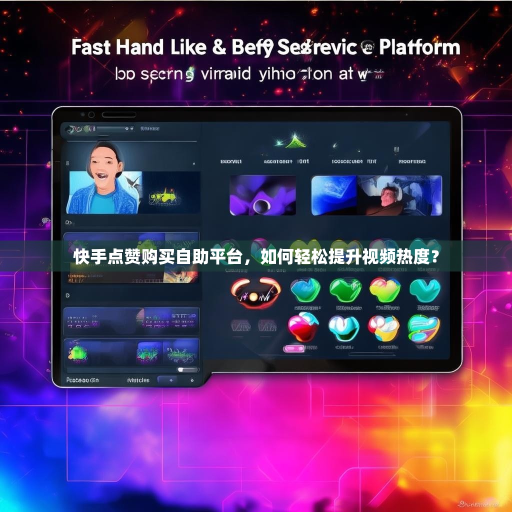 快手点赞购买自助平台，如何轻松提升视频热度？