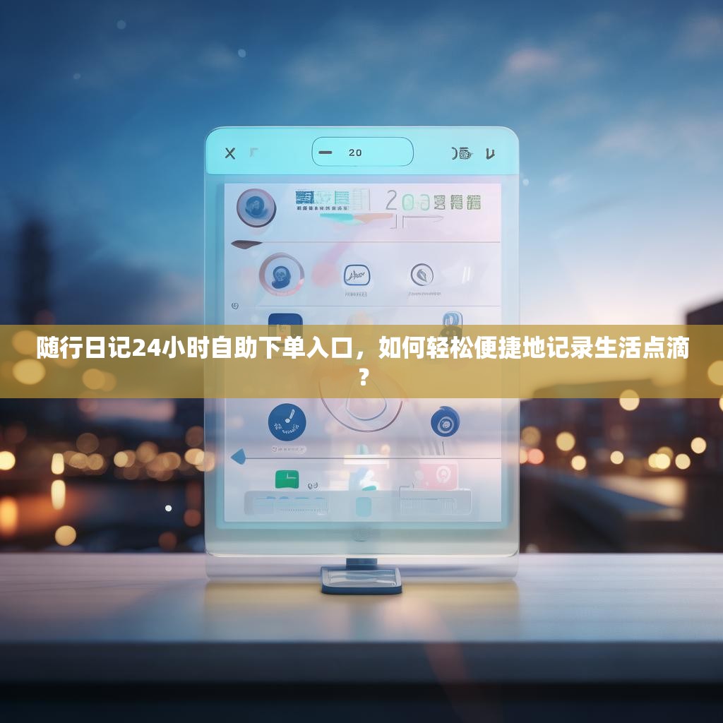 随行日记24小时自助下单入口，如何轻松便捷地记录生活点滴？