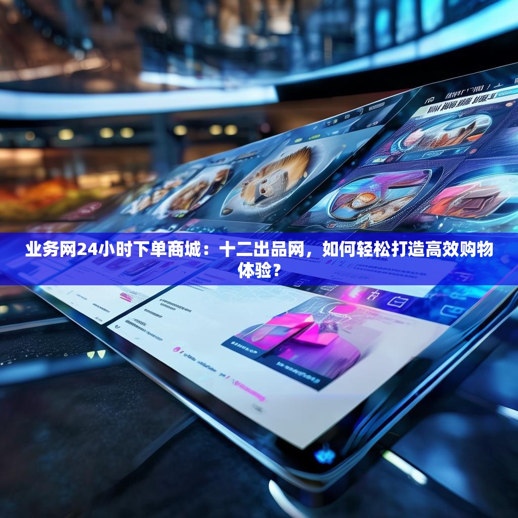 业务网24小时下单商城：十二出品网，如何轻松打造高效购物体验？