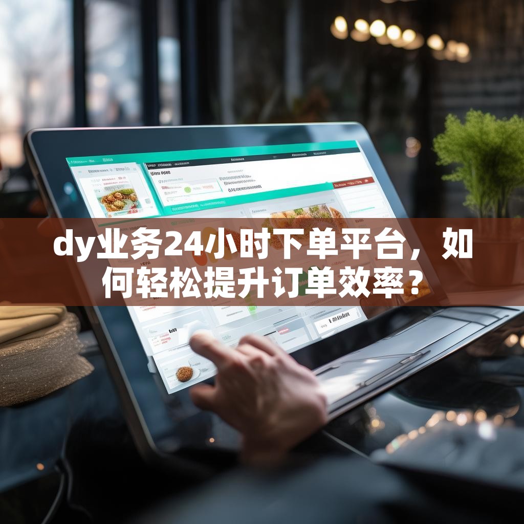 dy业务24小时下单平台，如何轻松提升订单效率？