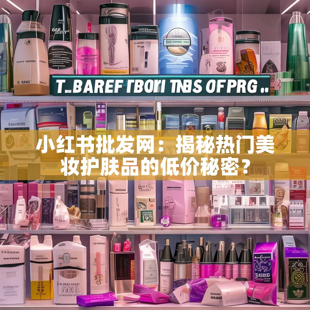 小红书批发网：揭秘热门美妆护肤品的低价秘密？