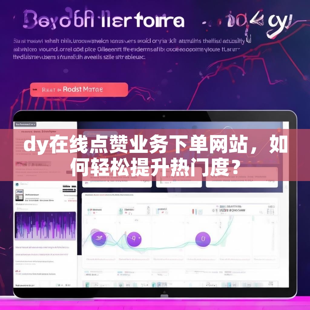 dy在线点赞业务下单网站，如何轻松提升热门度？