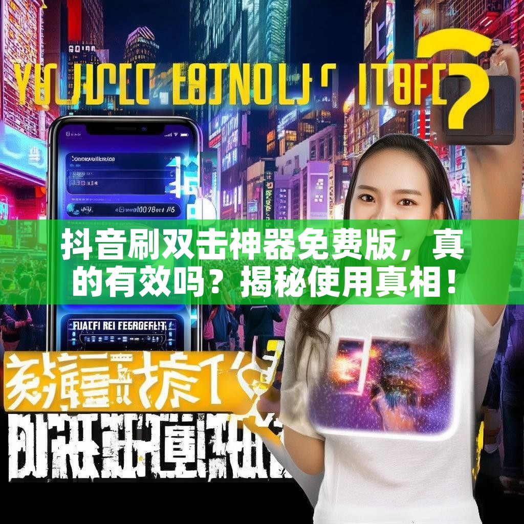 抖音刷双击神器免费版，真的有效吗？揭秘使用真相！