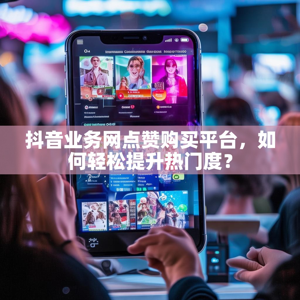 抖音业务网点赞购买平台，如何轻松提升热门度？