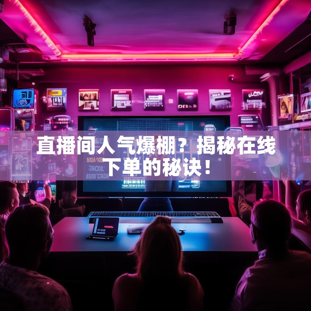 直播间人气爆棚？揭秘在线下单的秘诀！