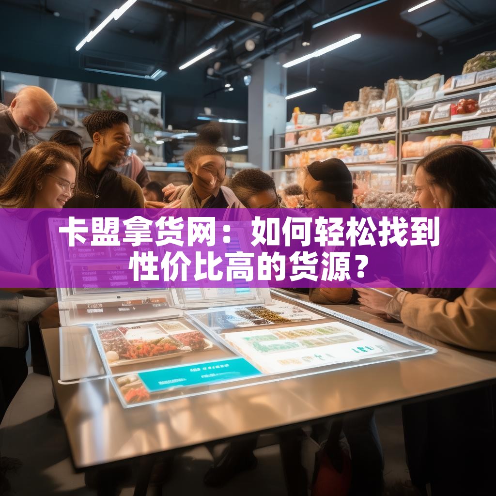 卡盟拿货网：如何轻松找到性价比高的货源？