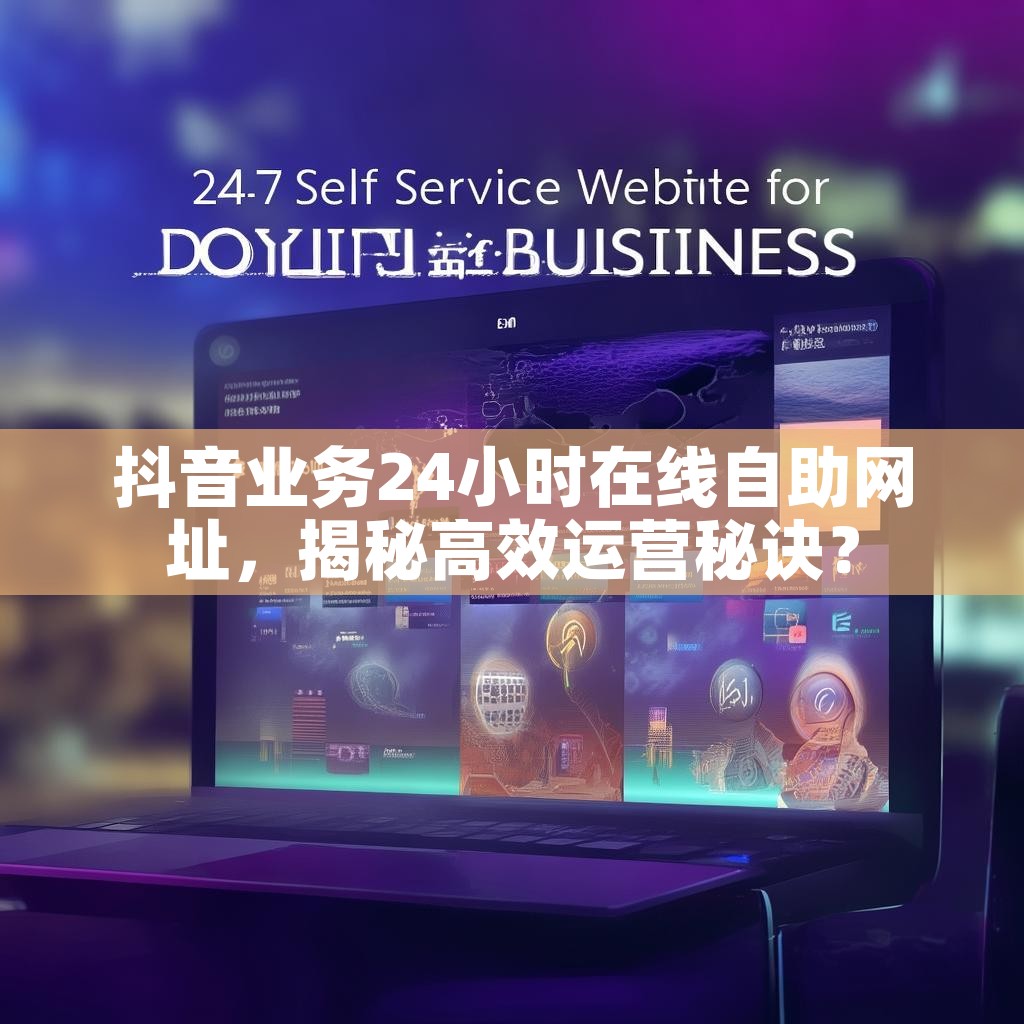 抖音业务24小时在线自助网址，揭秘高效运营秘诀？
