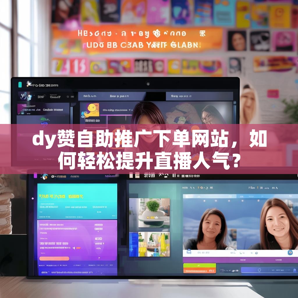 dy赞自助推广下单网站，如何轻松提升直播人气？