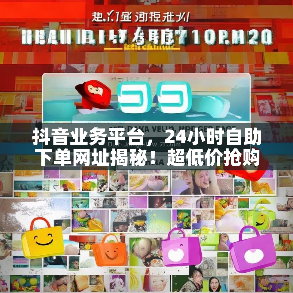 抖音业务平台，24小时自助下单网址揭秘！超低价抢购，你准备好了吗？