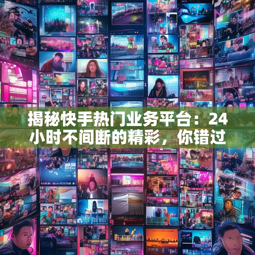 揭秘快手热门业务平台：24小时不间断的精彩，你错过了吗？