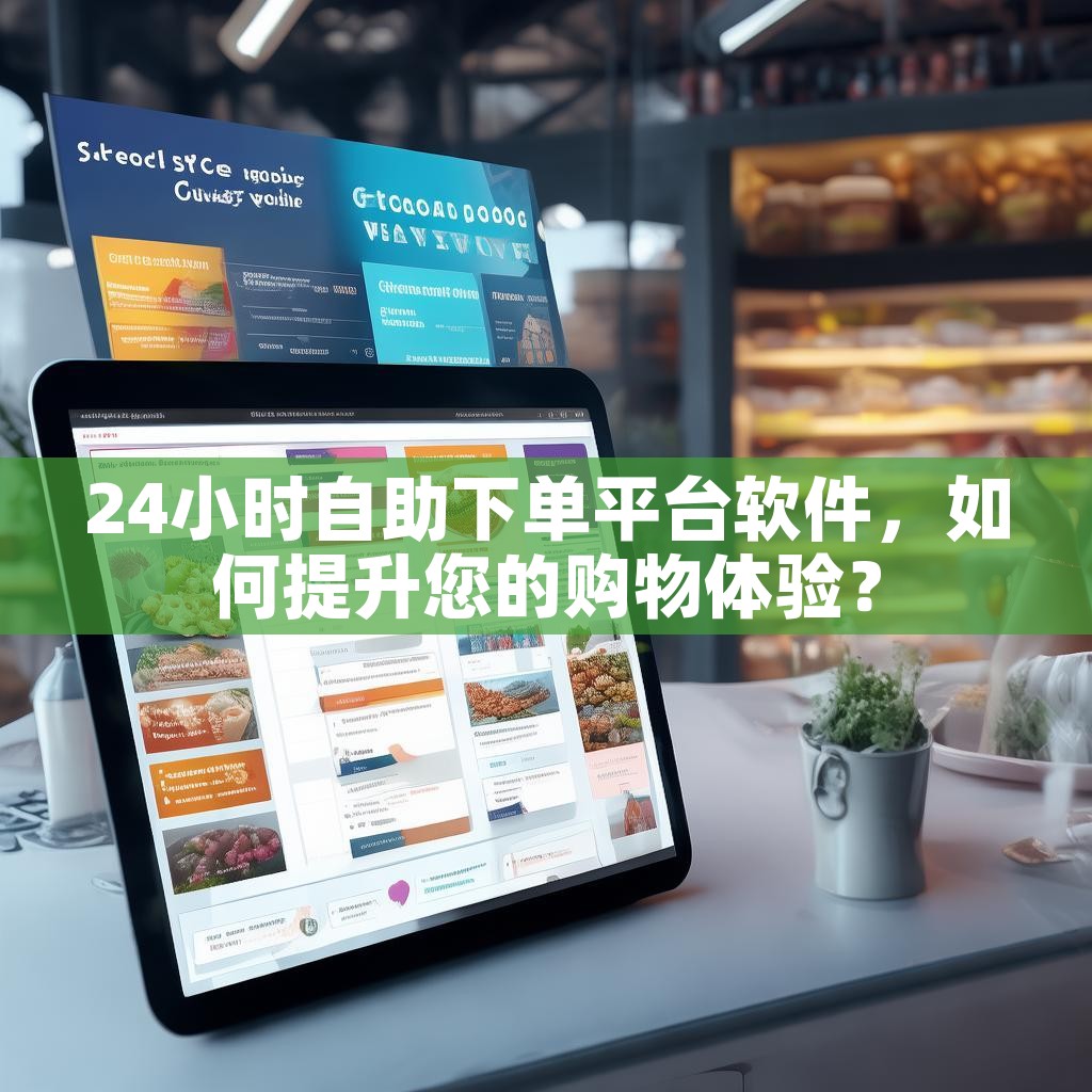 24小时自助下单平台软件，如何提升您的购物体验？