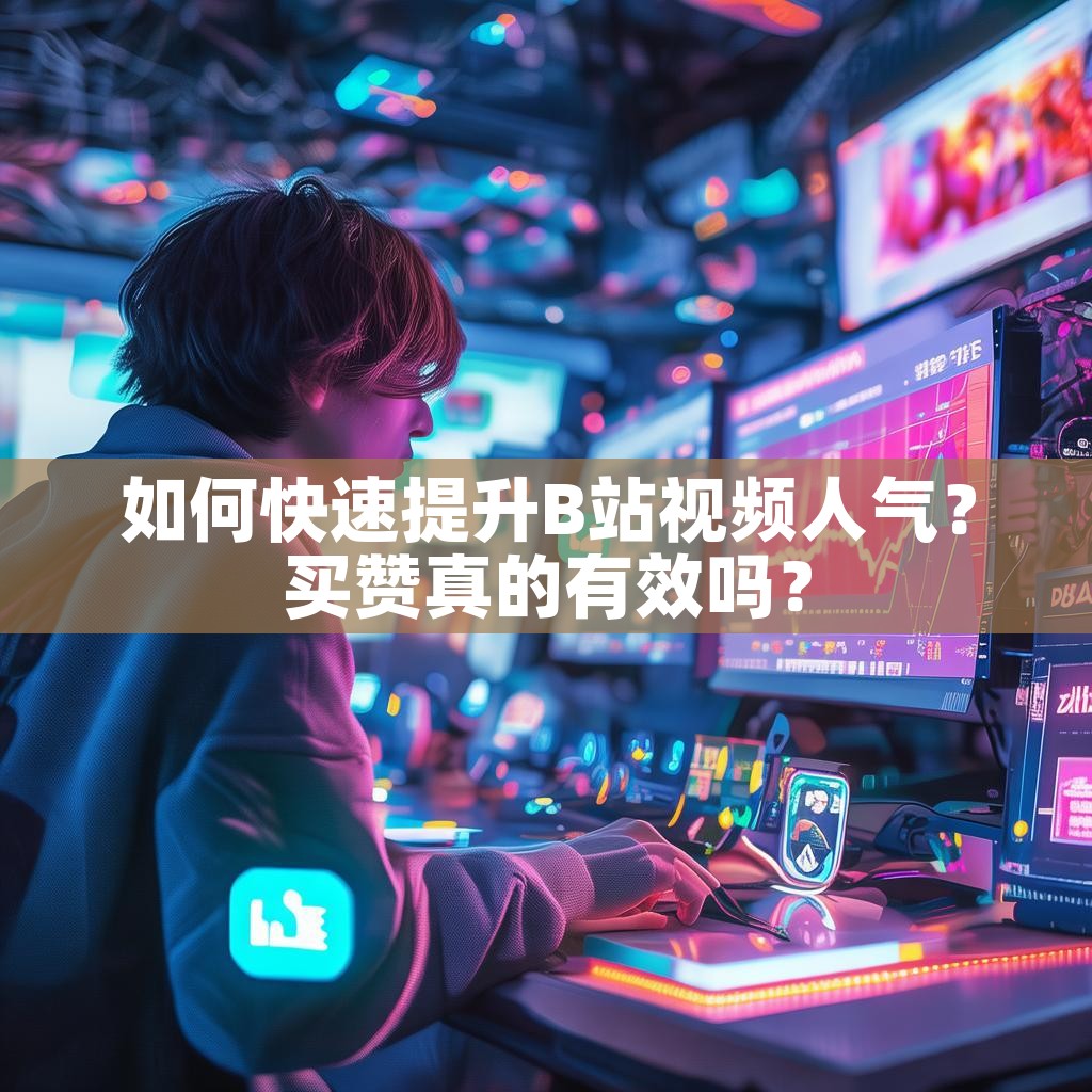 如何快速提升B站视频人气？买赞真的有效吗？