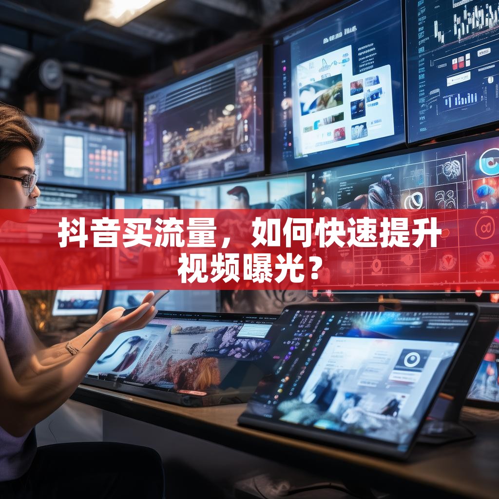 抖音买流量，如何快速提升视频曝光？