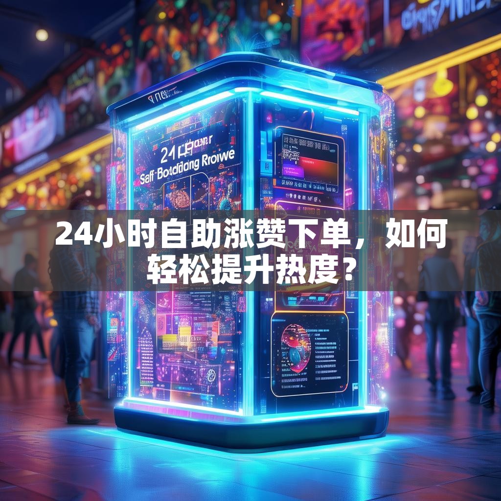 24小时自助涨赞下单，如何轻松提升热度？