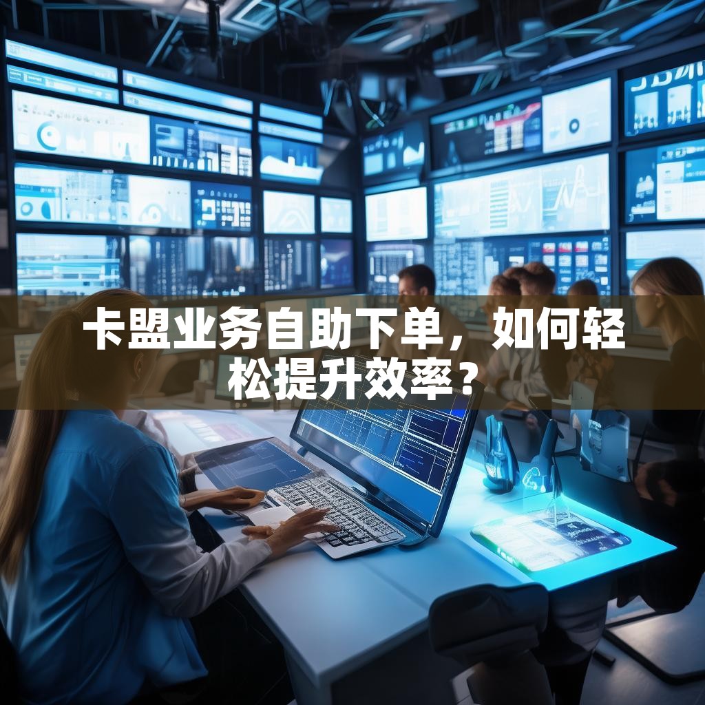 卡盟业务自助下单，如何轻松提升效率？
