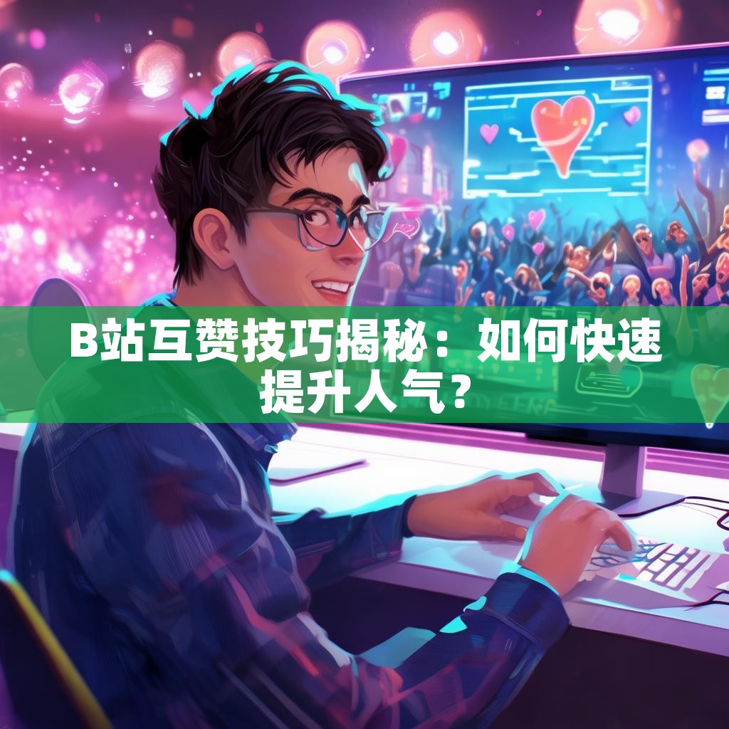 B站互赞技巧揭秘：如何快速提升人气？