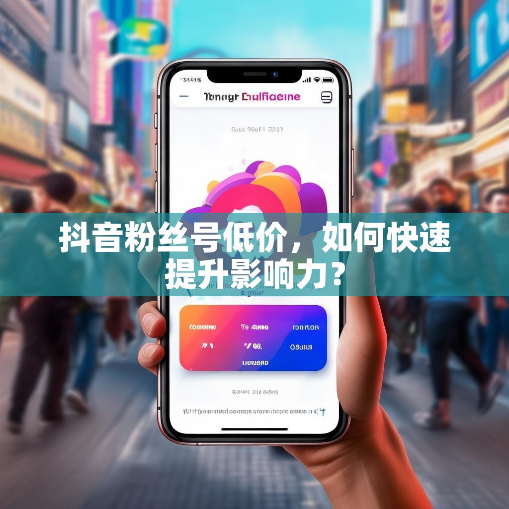 抖音粉丝号低价，如何快速提升影响力？