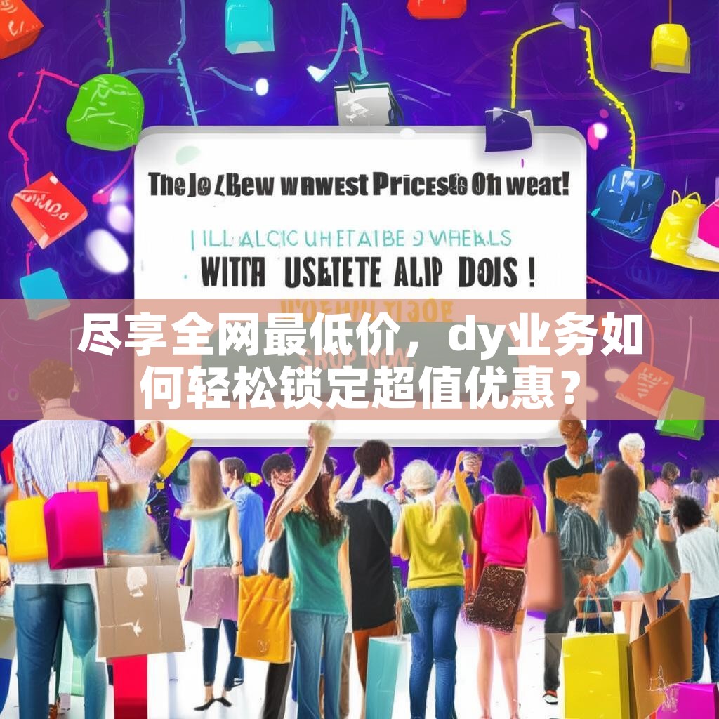 尽享全网最低价，dy业务如何轻松锁定超值优惠？