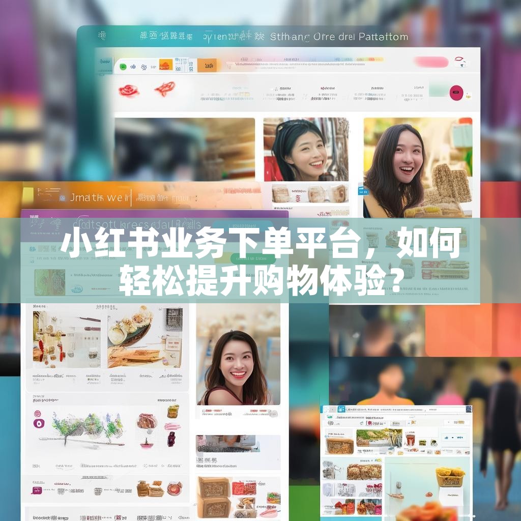 小红书业务下单平台，如何轻松提升购物体验？