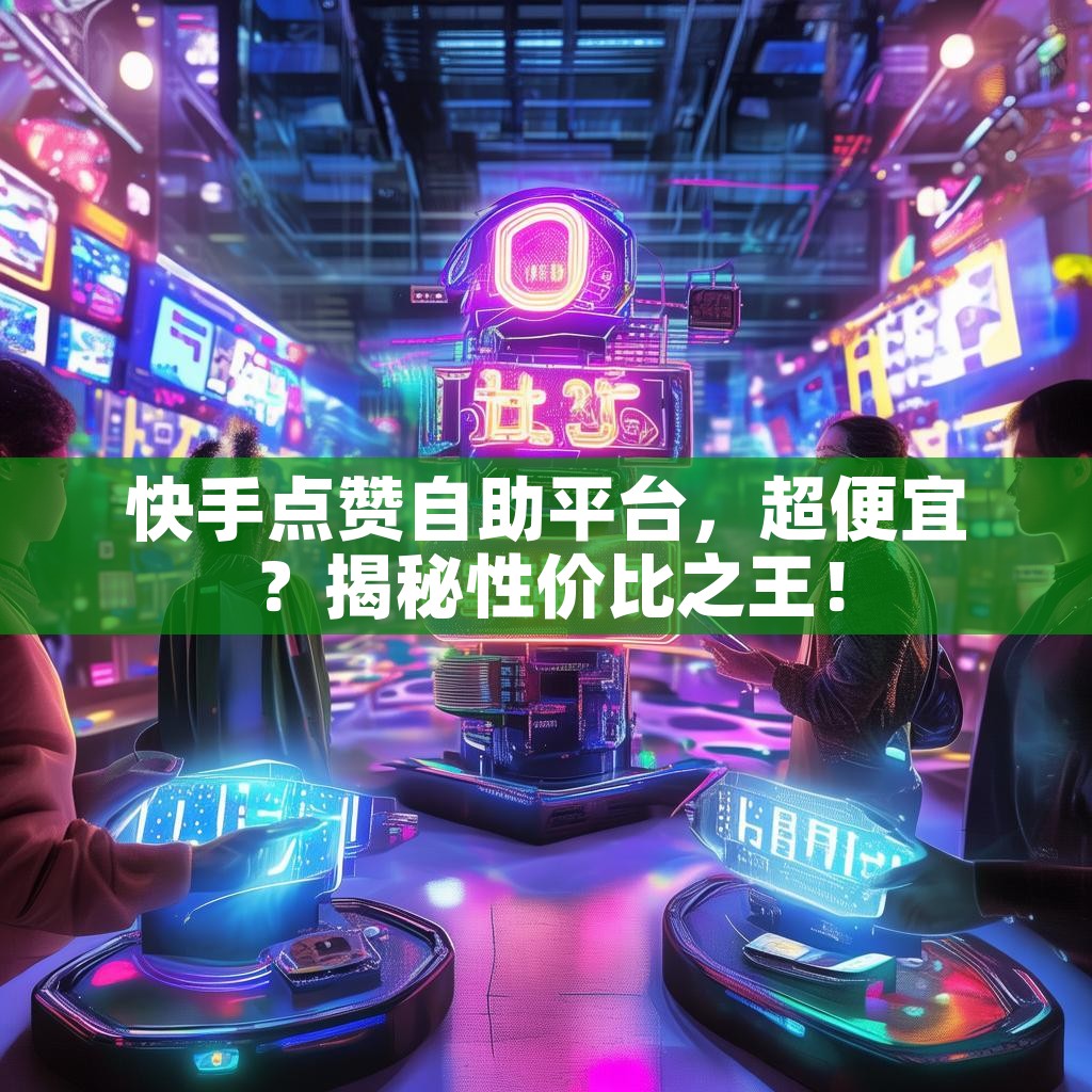 快手点赞自助平台,超便宜?揭秘性价比之王!