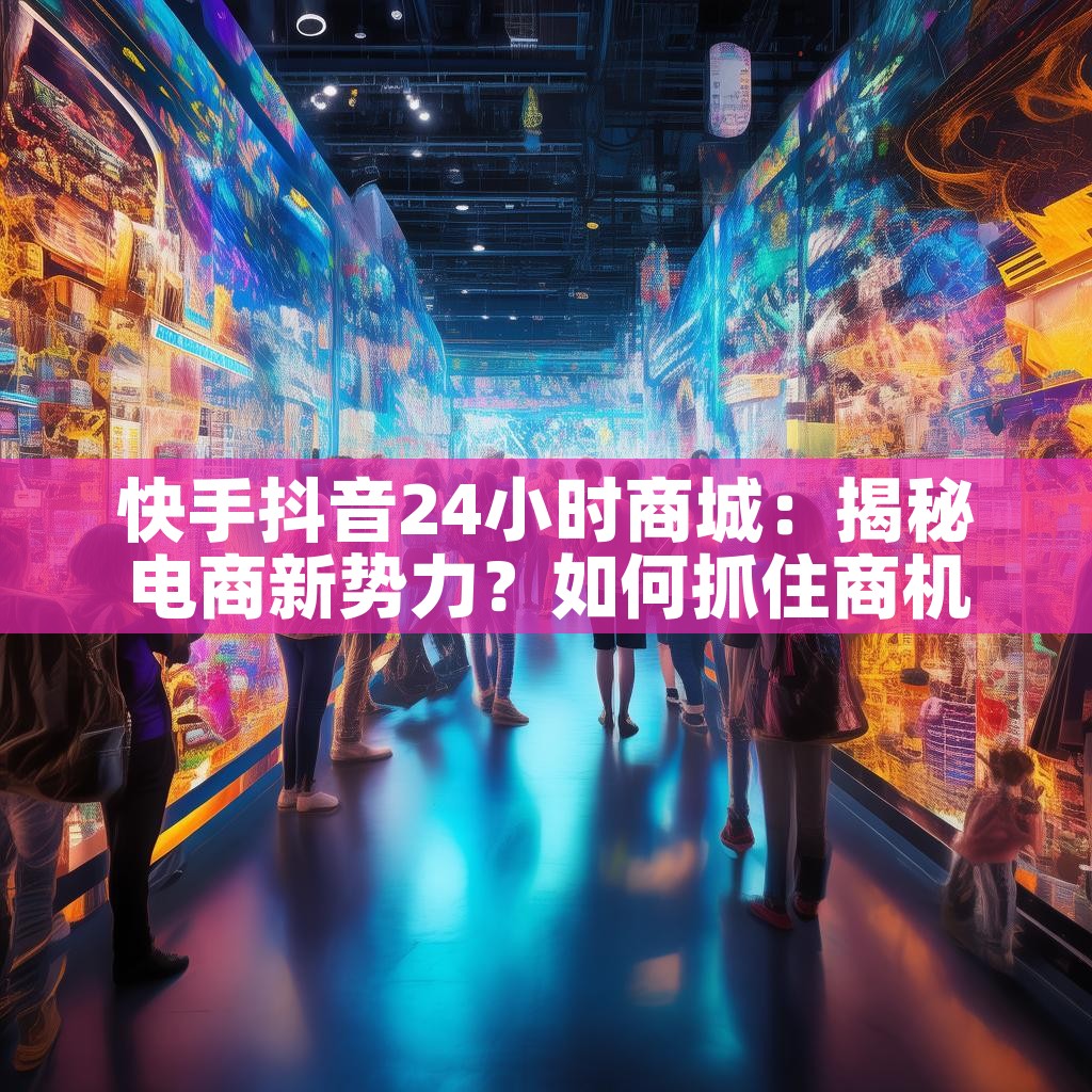 快手抖音24小时商城:揭秘电商新势力?如何抓住商机?