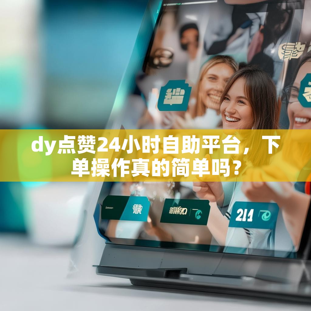 dy点赞24小时自助平台,下单操作真的简单吗?