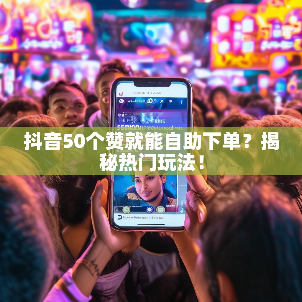 抖音50个赞就能自助下单?揭秘热门玩法!