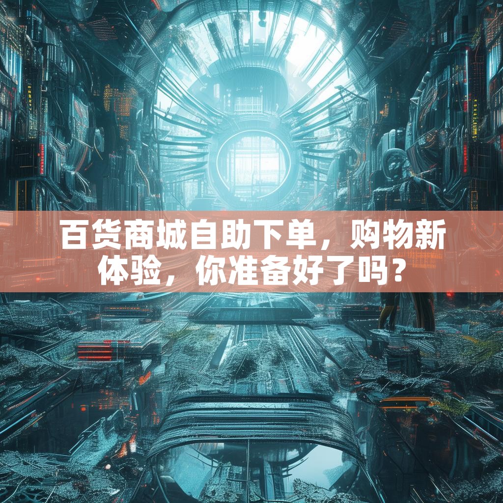 百货商城自助下单，购物新体验，你准备好了吗？