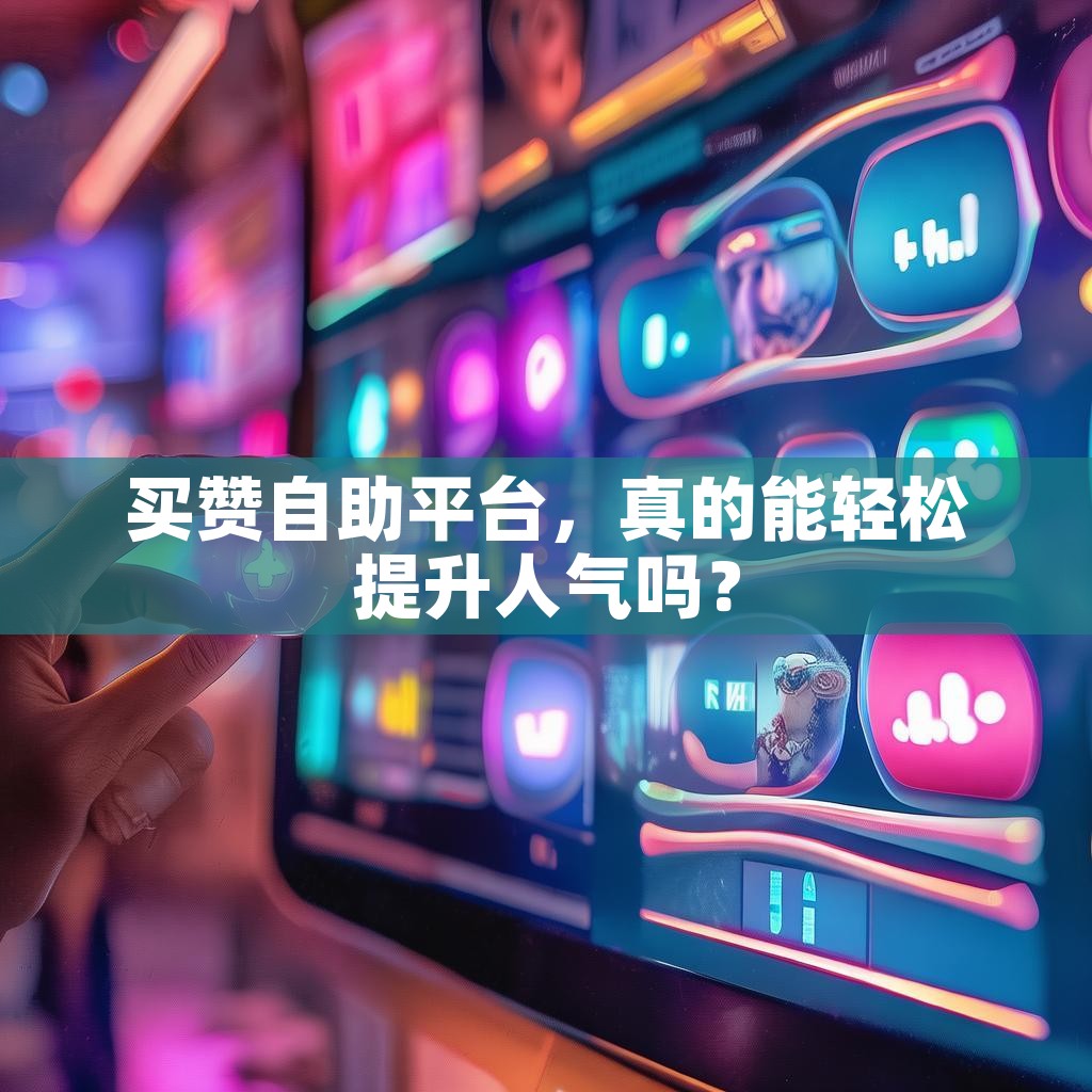 买赞自助平台，真的能轻松提升人气吗？