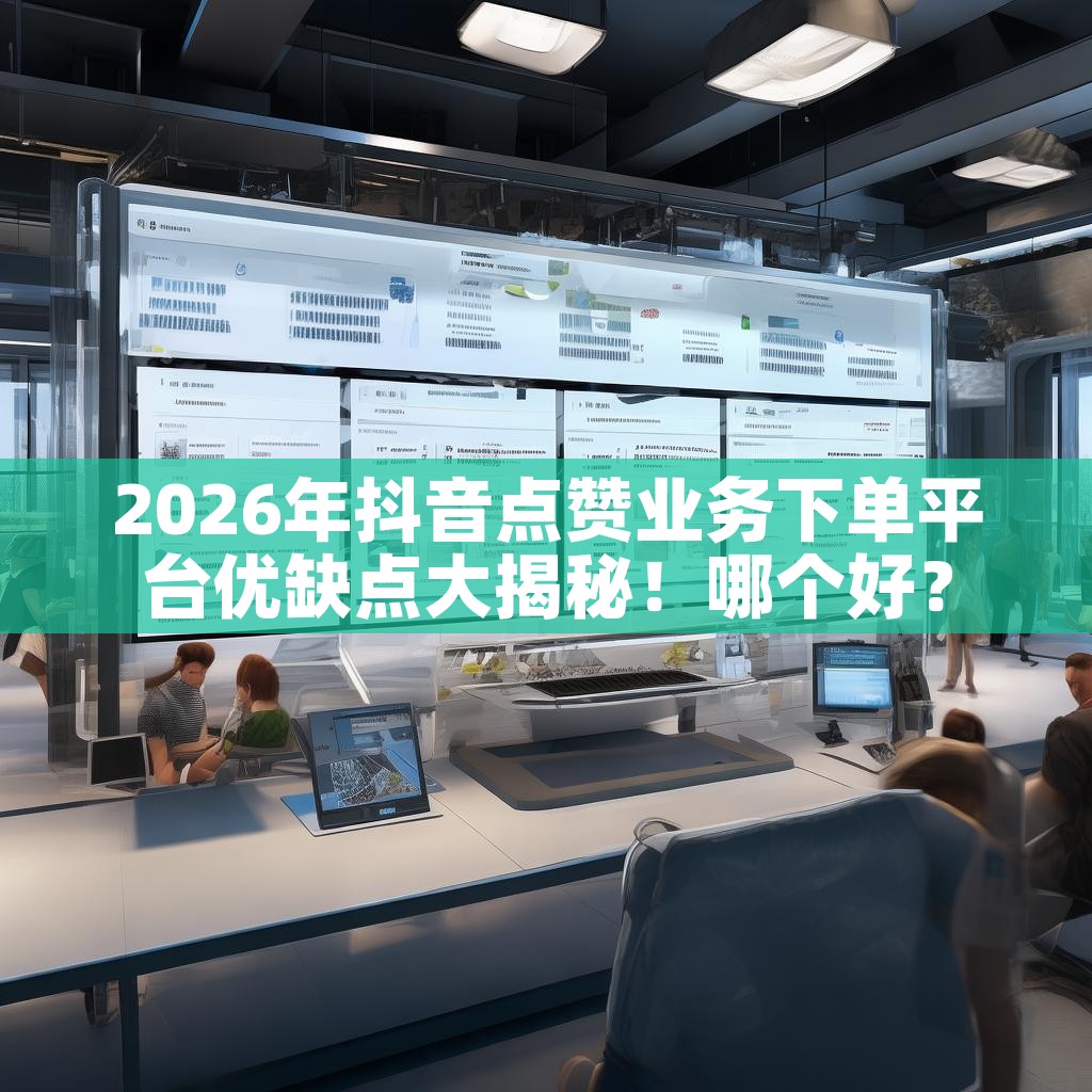 2026年抖音点赞业务下单平台优缺点大揭秘！哪个好？