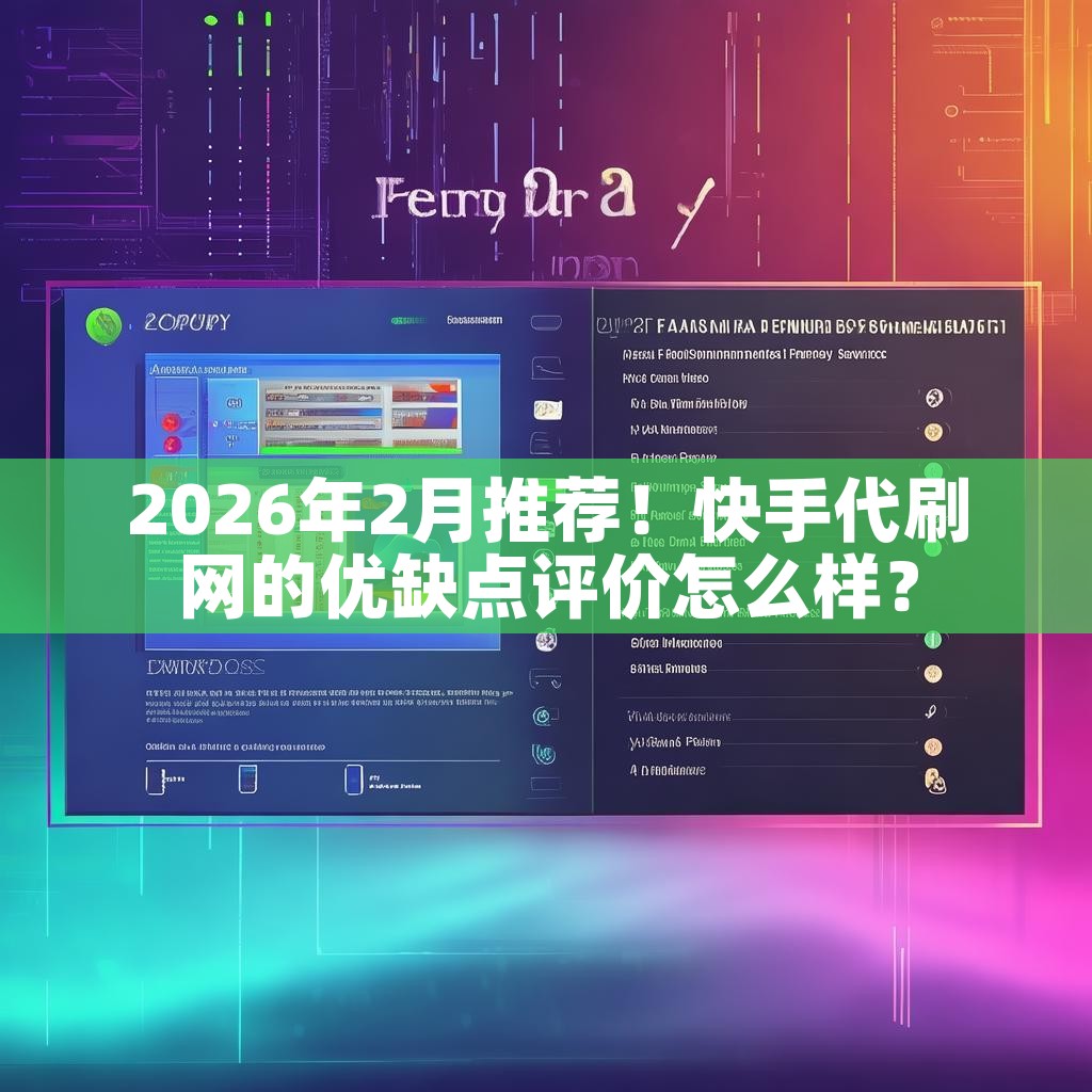 2026年2月推荐！快手代刷网的优缺点评价怎么样？