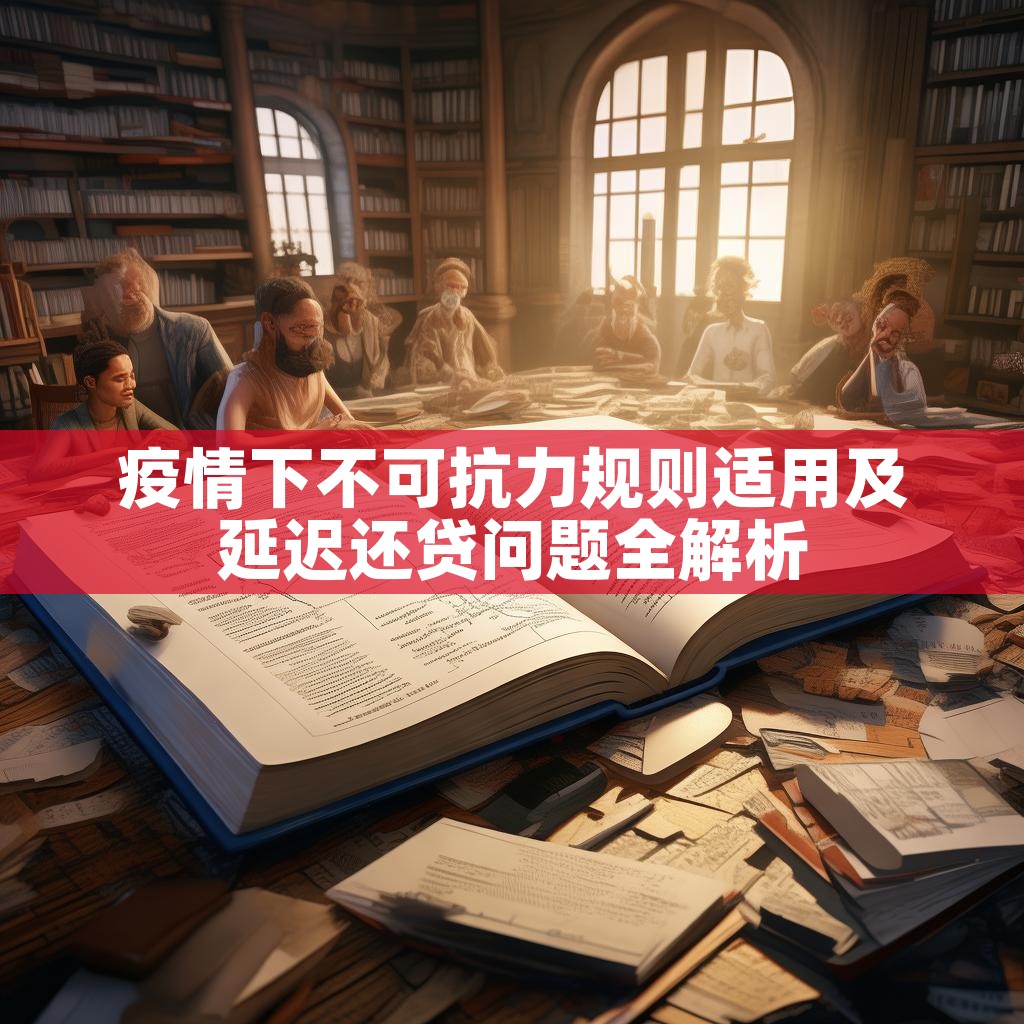 疫情下不可抗力规则适用及延迟还贷问题全解析
