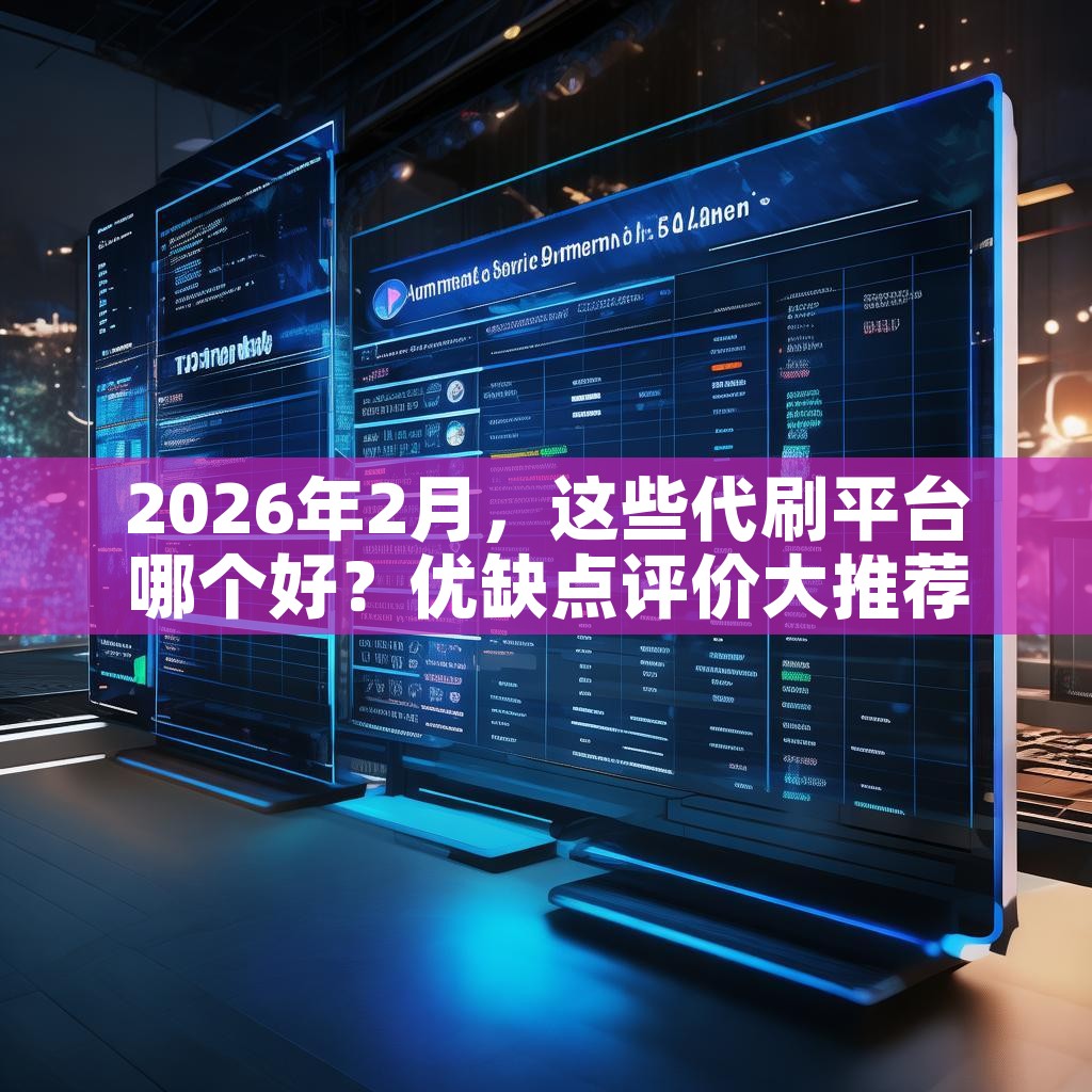 2026年2月,这些代刷平台哪个好?优缺点评价大推荐