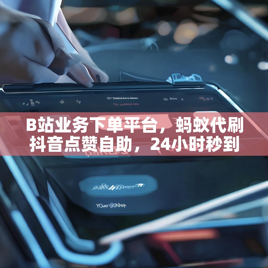 B站业务下单平台，蚂蚁代刷抖音点赞自助，24小时秒到账？真的吗？