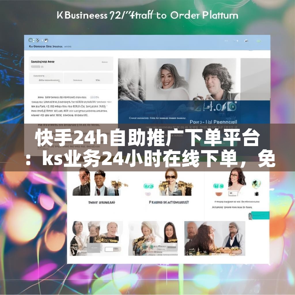 快手24h自助推广下单平台：ks业务24小时在线下单，免费体验真的香吗？