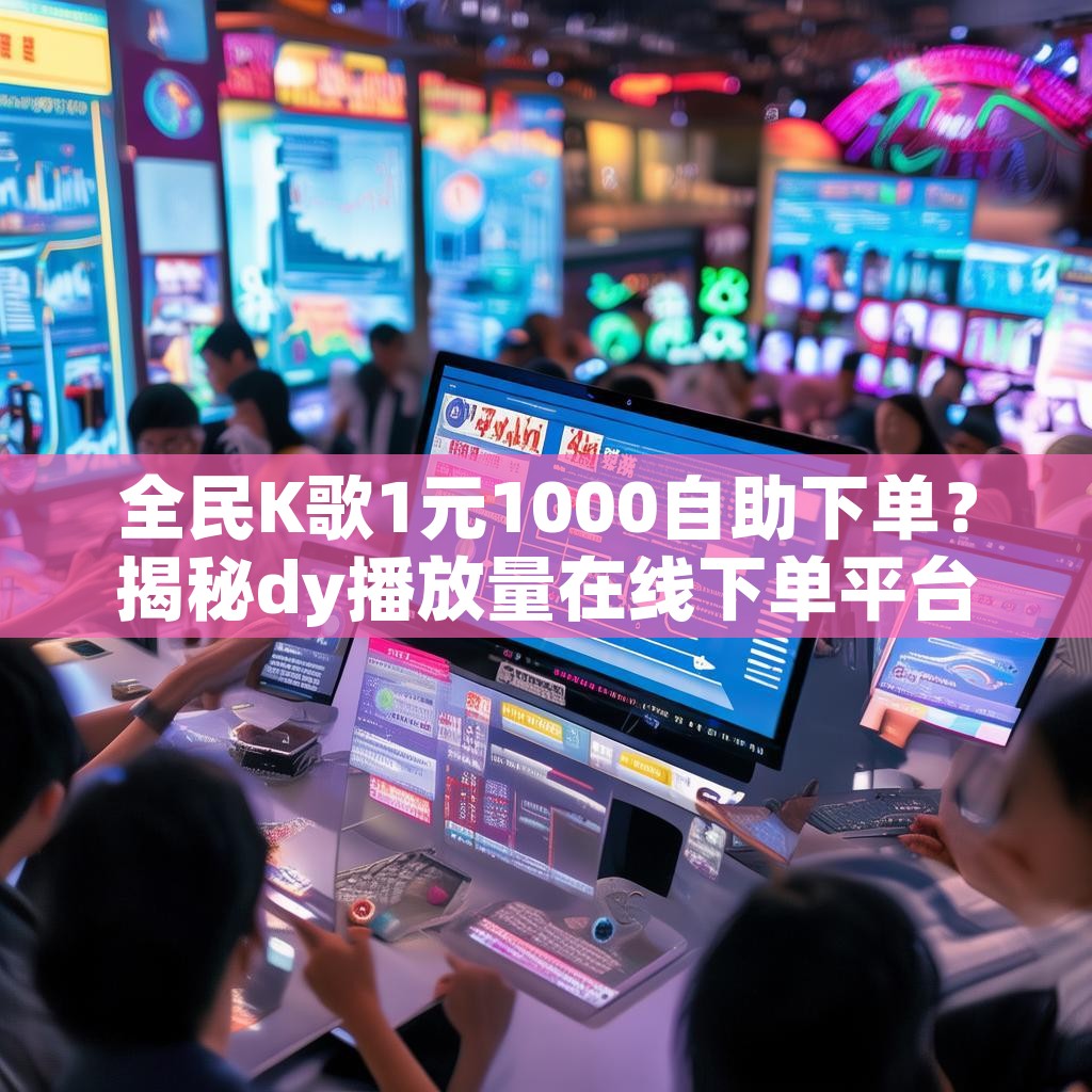 全民K歌1元1000自助下单？揭秘dy播放量在线下单平台秒到账技巧！