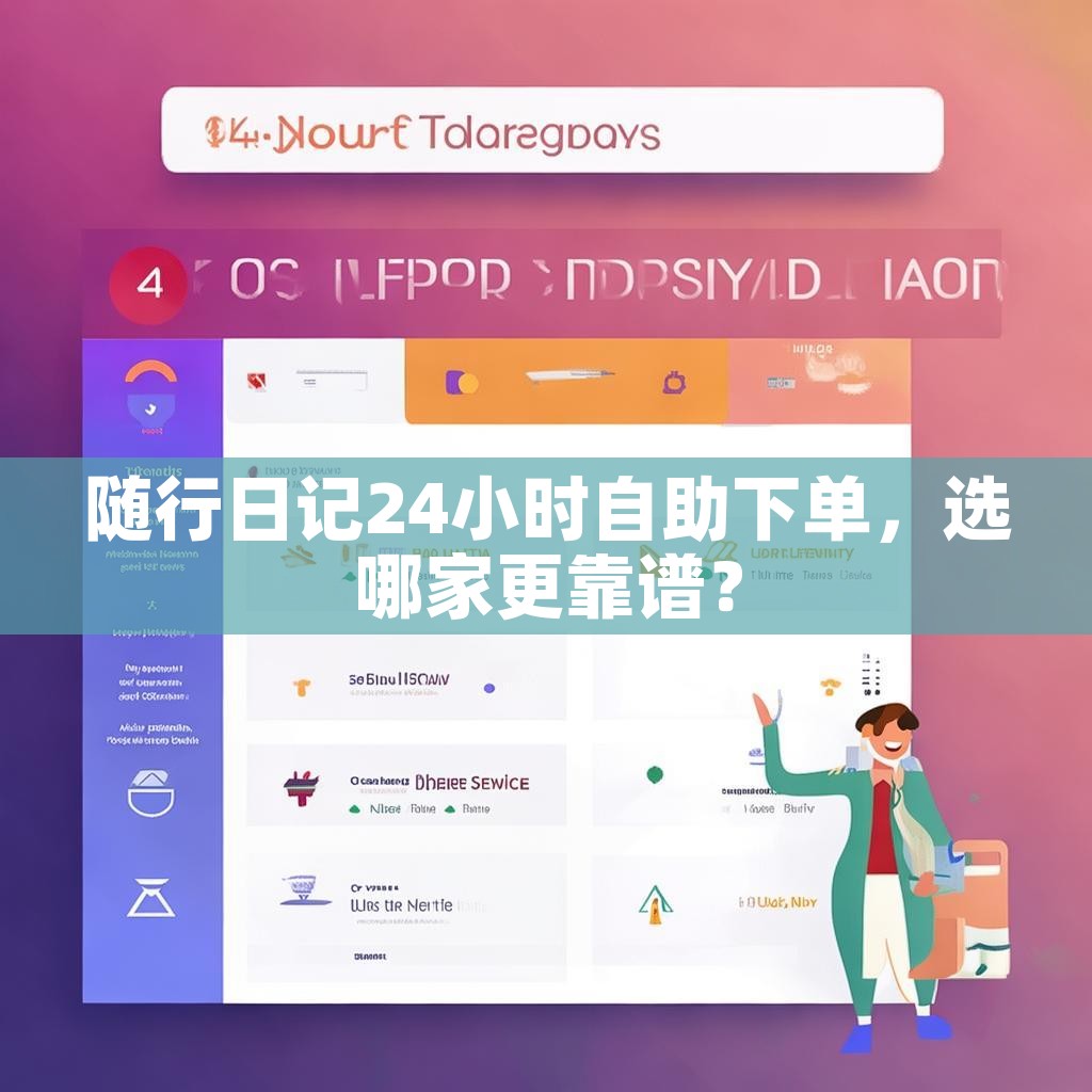 随行日记24小时自助下单，选哪家更靠谱？