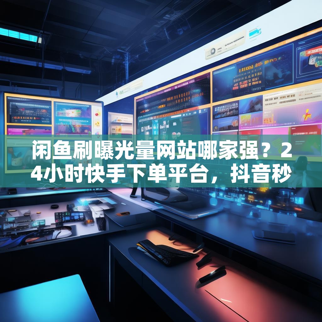 闲鱼刷曝光量网站哪家强？24小时快手下单平台，抖音秒赞自助，真的便宜吗？