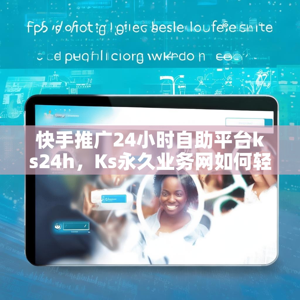 快手推广24小时自助平台ks24h，Ks永久业务网如何轻松下单？