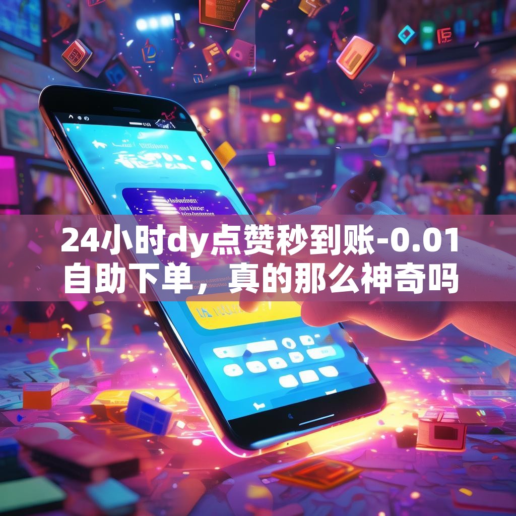 24小时dy点赞秒到账-0.01自助下单，真的那么神奇吗？