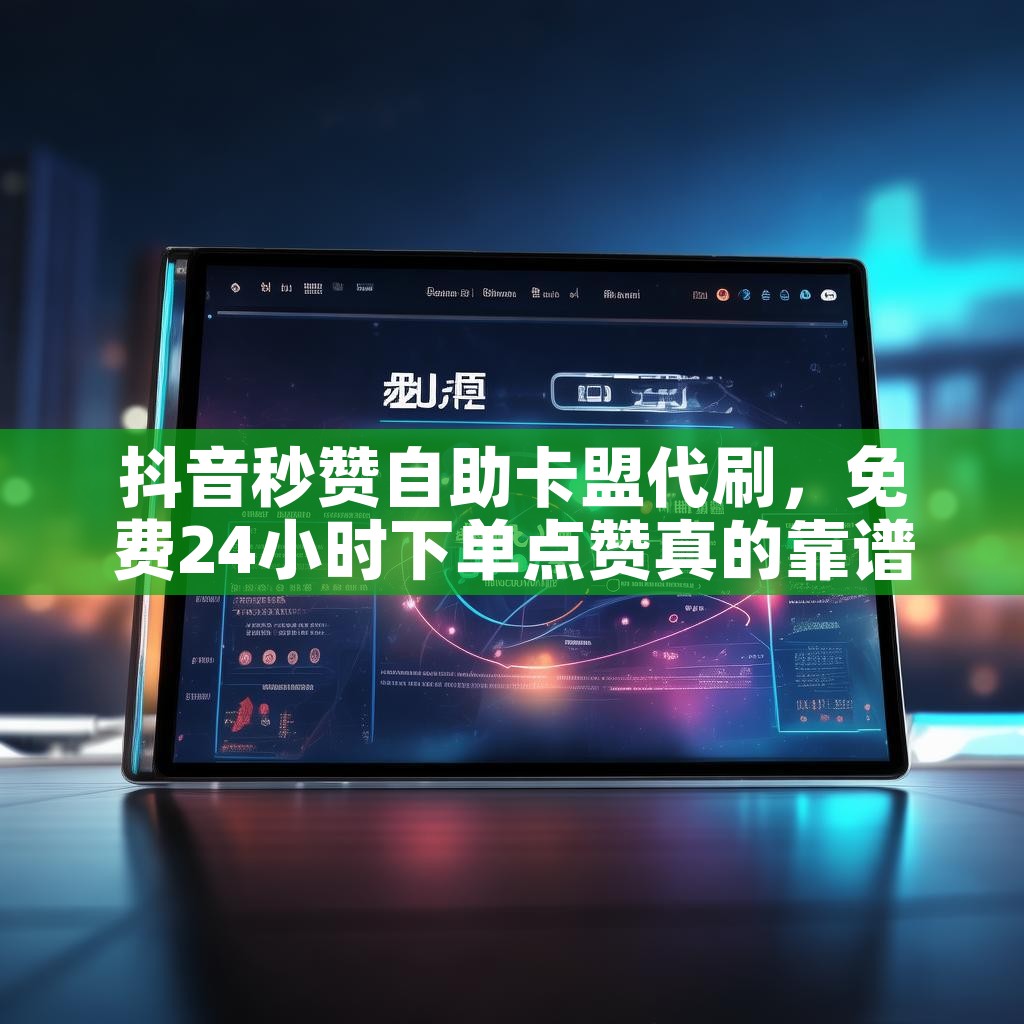 抖音秒赞自助卡盟代刷，免费24小时下单点赞真的靠谱吗？