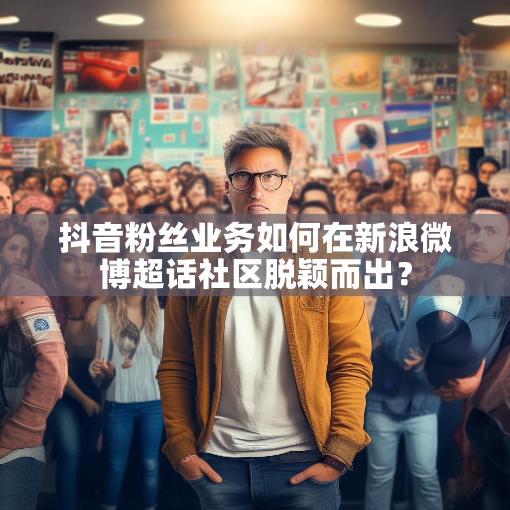 抖音粉丝业务如何在新浪微博超话社区脱颖而出？