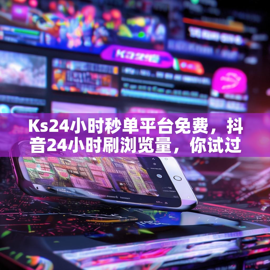 Ks24小时秒单平台免费，抖音24小时刷浏览量，你试过了吗？