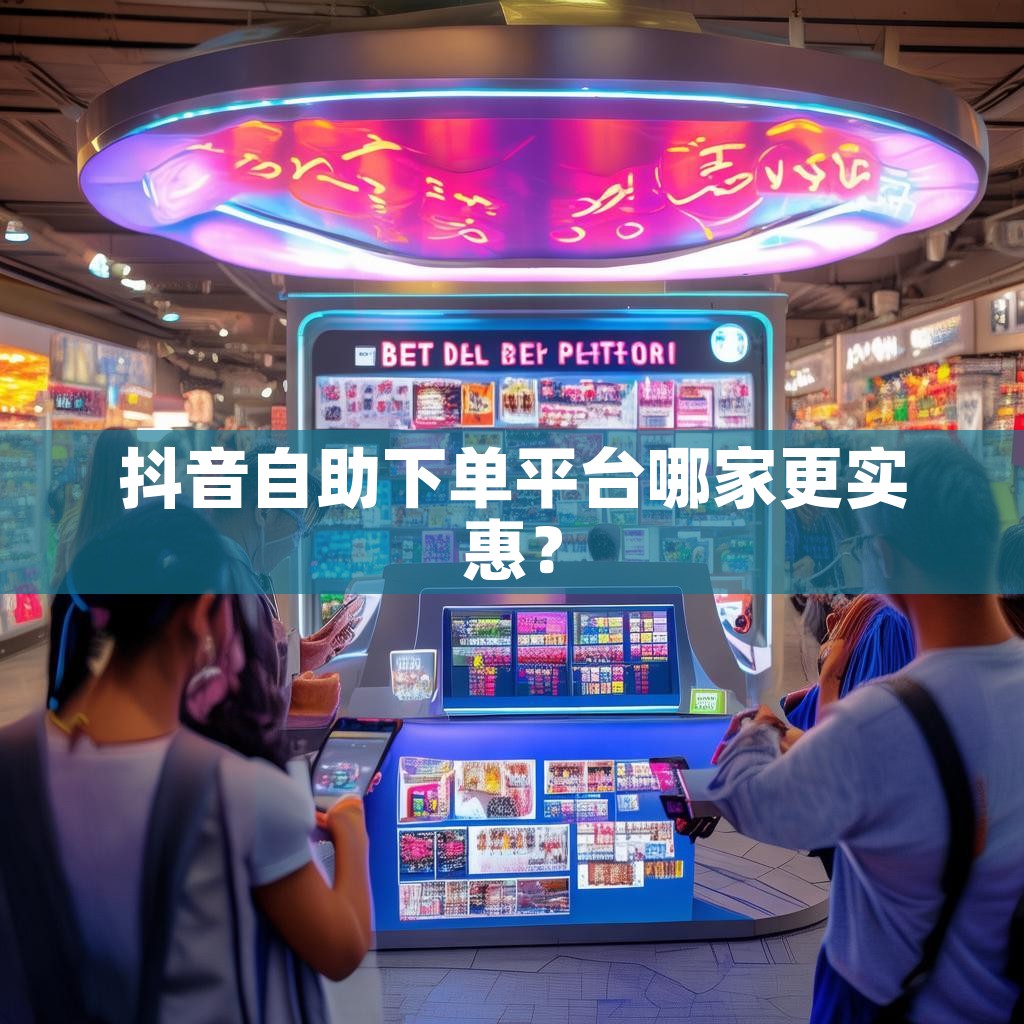 抖音自助下单平台哪家更实惠？