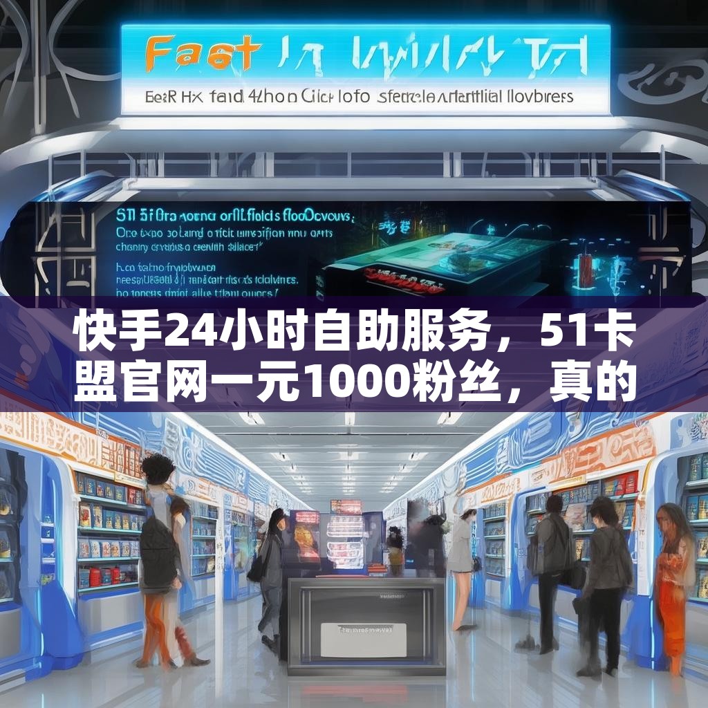 快手24小时自助服务，51卡盟官网一元1000粉丝，真的不掉粉吗？