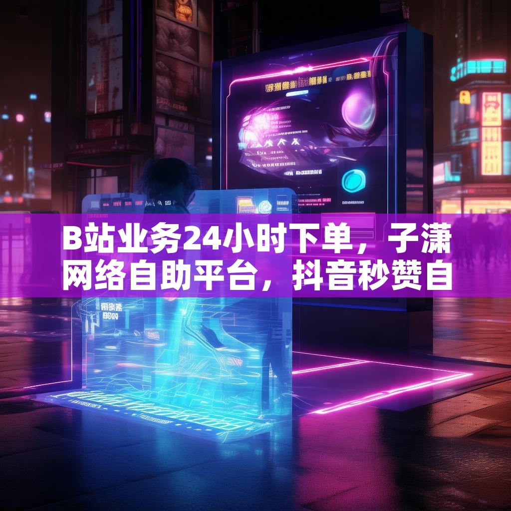 B站业务24小时下单，子潇网络自助平台，抖音秒赞自助，你真的了解吗？