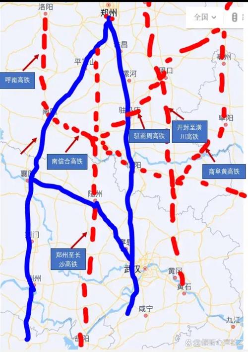 河南新增3条高铁线路，最新通车时间、站点线路图